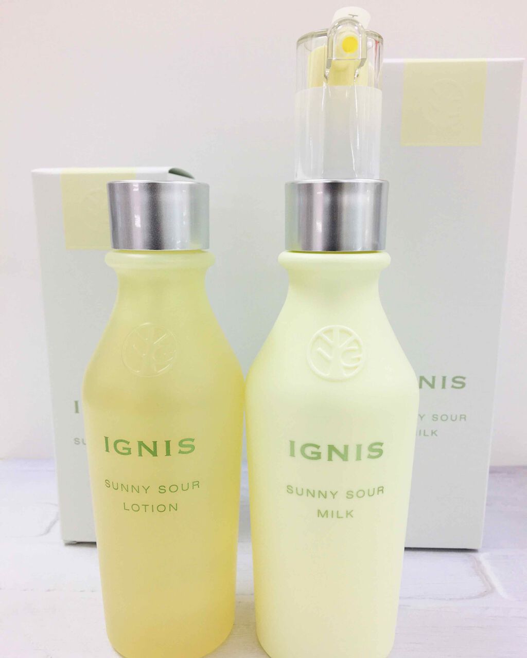 サニーサワー ミルク/IGNIS/乳液を使ったクチコミ(1枚目)