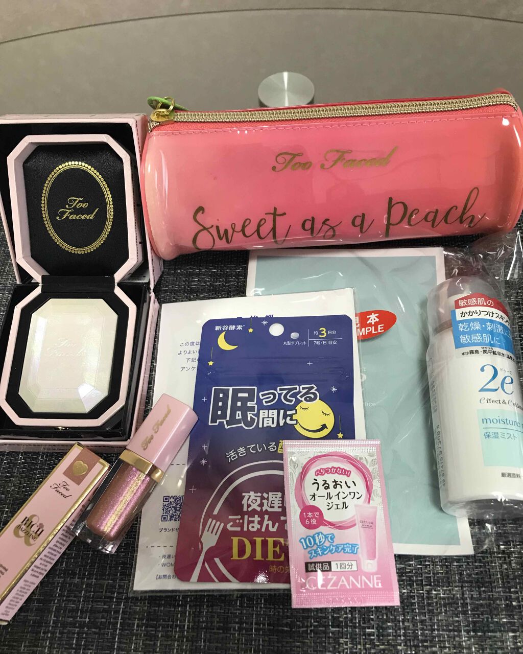 ダイヤモンドライト マルチユース ハイライター/Too Faced/パウダーハイライトを使ったクチコミ(3枚目)