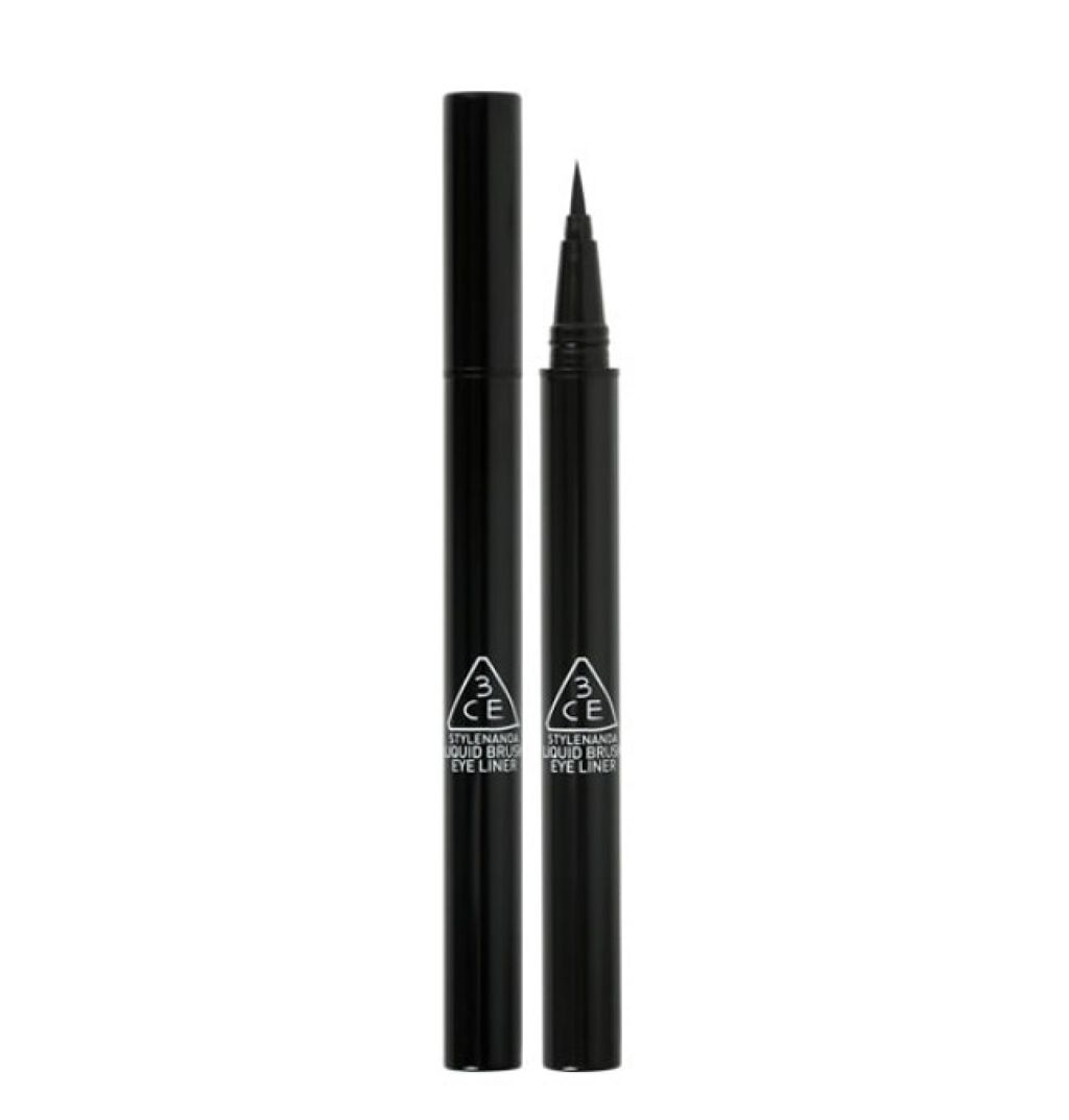 3CE LIQUID  BRUSH  EYE LINER #BLACK