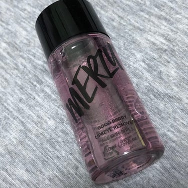 Good Berry Lip&Eye Remover/MERZY/ポイントメイクリムーバーを使ったクチコミ（1枚目）