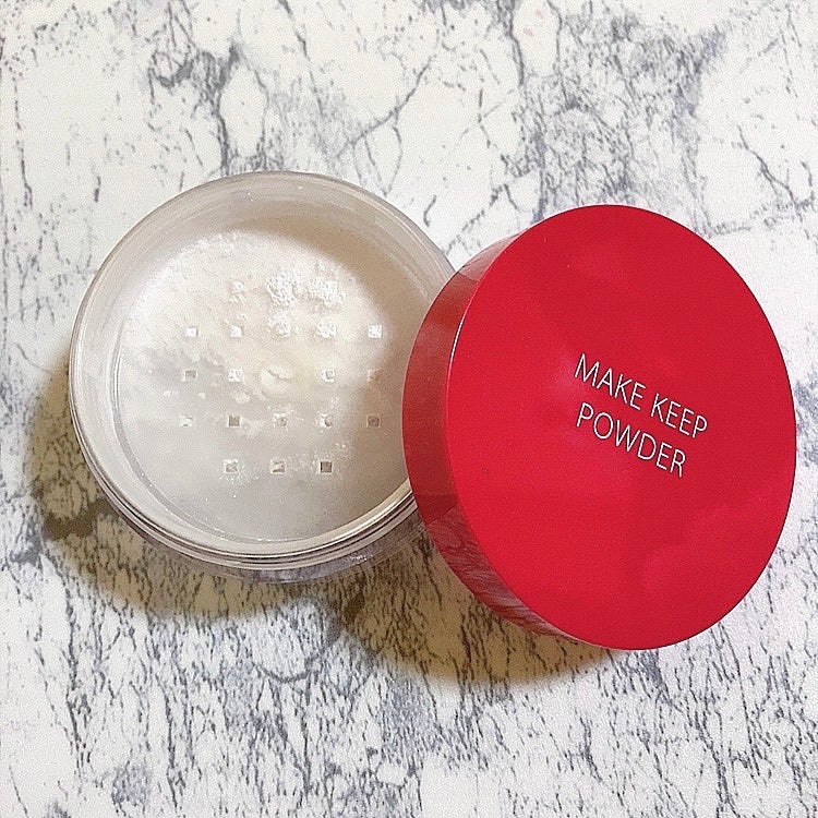 メイク キープ パウダー/コーセーコスメニエンス/ルースパウダーを使ったクチコミ(3枚目)