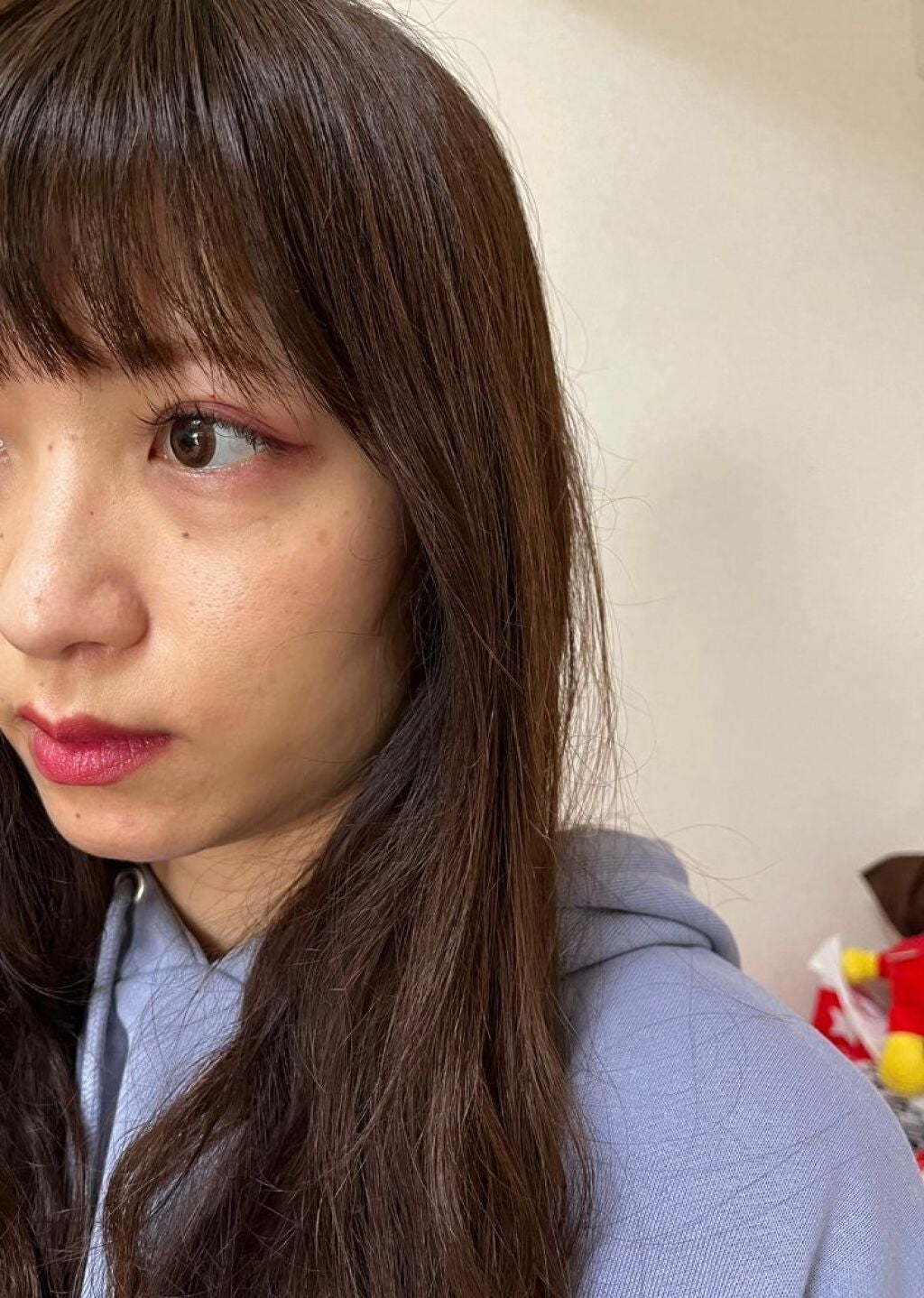 ルージュ ヴォリュプテ シャイン/YVES SAINT LAURENT BEAUTE/口紅を使ったクチコミ(5枚目)