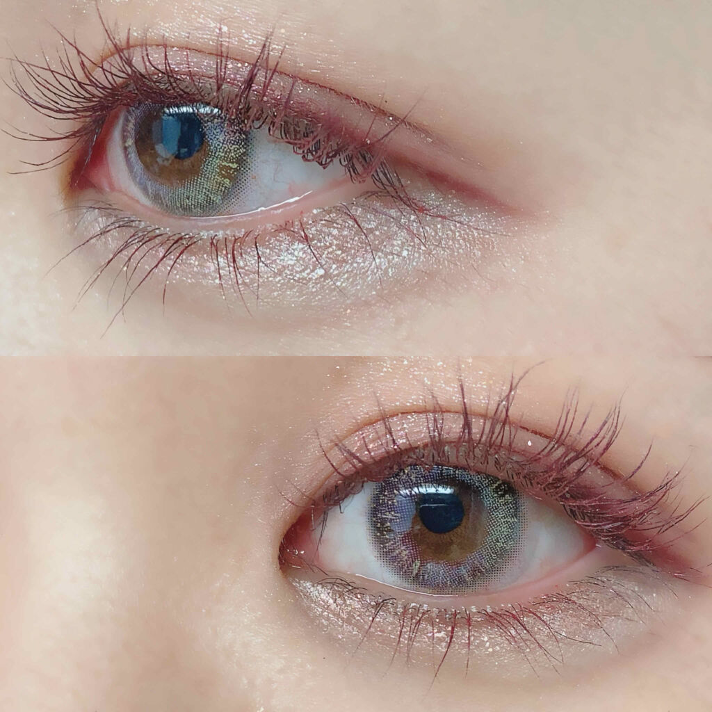 Jewel Gray/CLARA CONTACT/カラーコンタクトレンズを使ったクチコミ（3枚目）