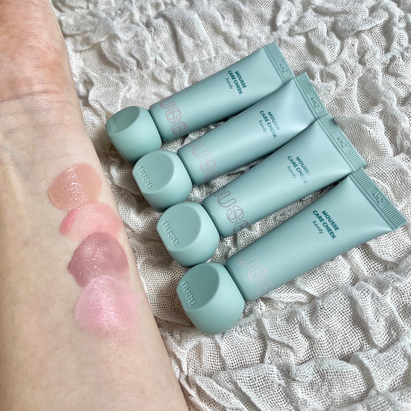 ムースケアチークハンディ/nuse/リキッドチークを使ったクチコミ(4枚目)