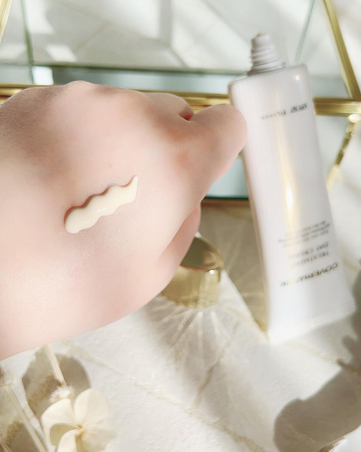 トリートメント デイ クリーム/COVERMARK/日焼け止めクリームを使ったクチコミ（3枚目）