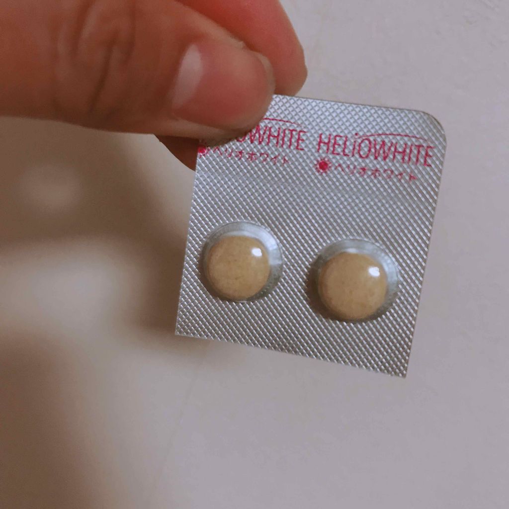 ヘリオホワイト/ロート製薬/美容サプリメントを使ったクチコミ（3枚目）