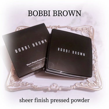 シアーフィニッシュ プレストパウダー/BOBBI BROWN/プレストパウダーを使ったクチコミ（1枚目）