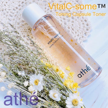 VitalC-some トーニングカプセルトナー/athe/化粧水を使ったクチコミ（1枚目）