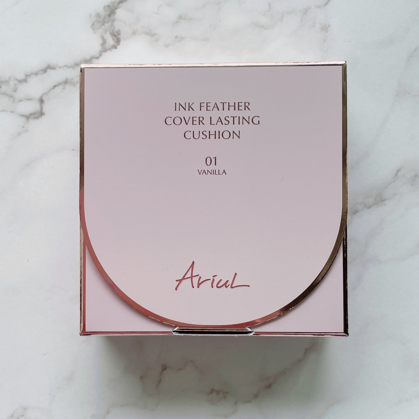 アリウル インクフェザーカバーラスティングクッション/Ariul/クッションファンデーションを使ったクチコミ（2枚目）