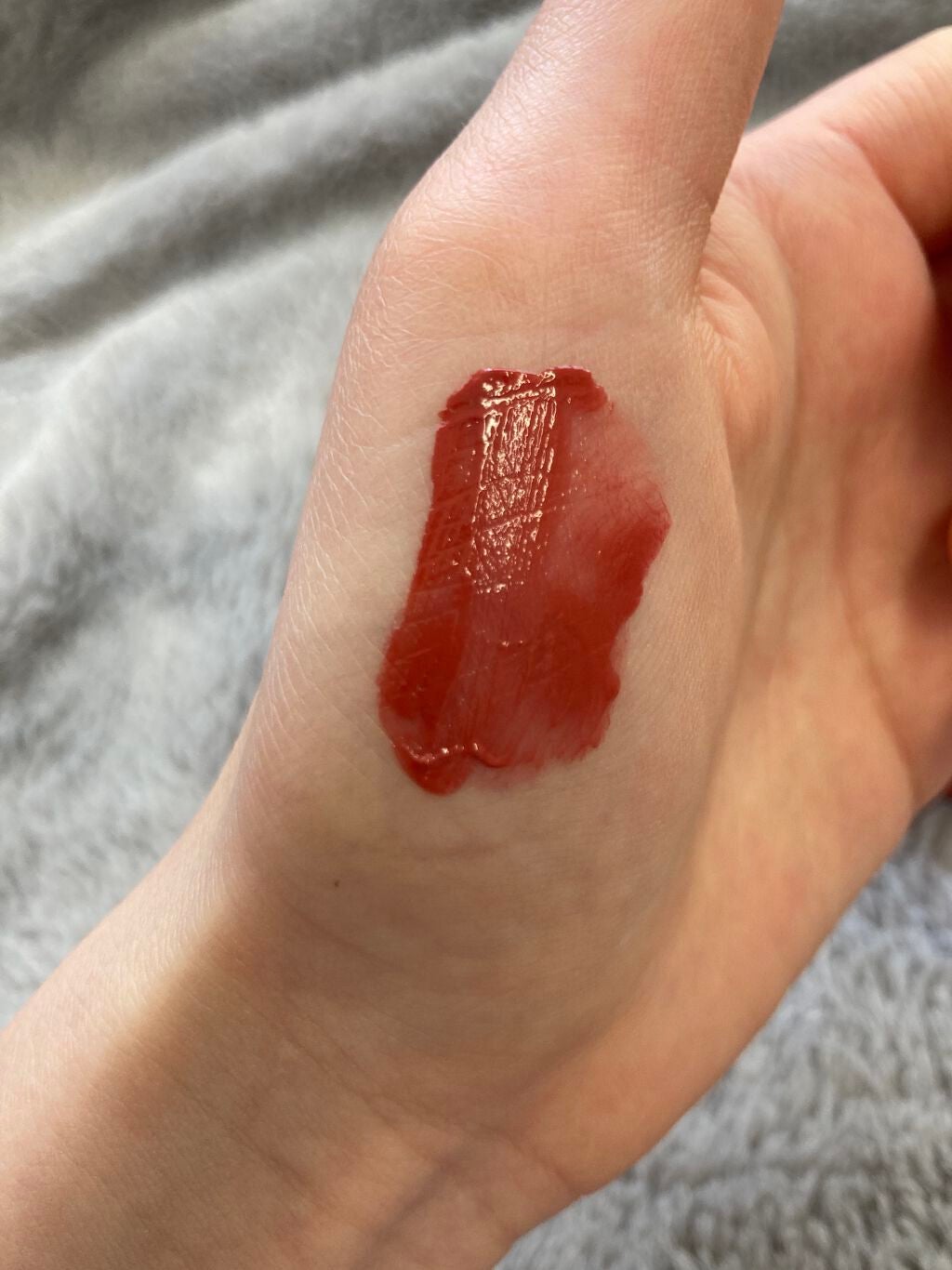 ジューシーラスティングティント/rom&nd/リップティントを使ったクチコミ(3枚目)