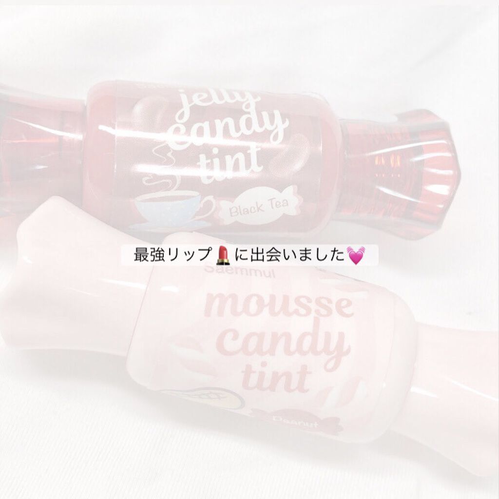 ジェリー キャンディー ティント/the SAEM/リップティントを使ったクチコミ（1枚目）
