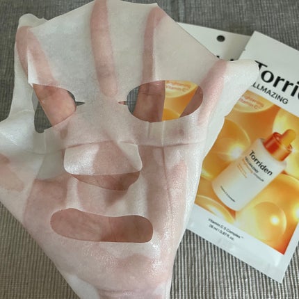 セルメイジング ビタC ブライトニングマスク/Torriden/シートマスク・パックを使ったクチコミ(4枚目)