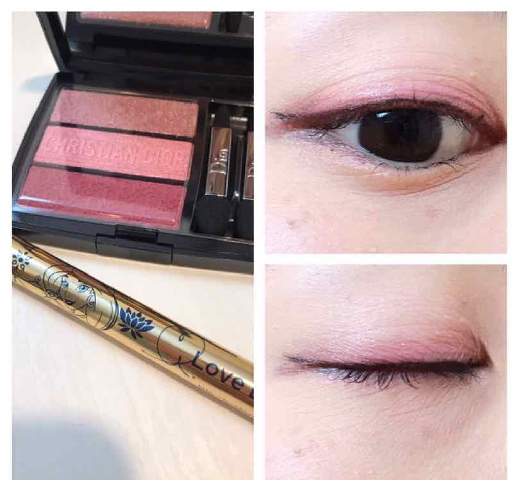 【旧】トリオ ブリック パレット/Dior/アイシャドウパレットを使ったクチコミ（3枚目）