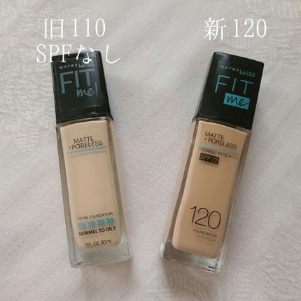 フィットミー リキッドファンデーション R/MAYBELLINE NEW YORK/リキッドファンデーションを使ったクチコミ(2枚目)