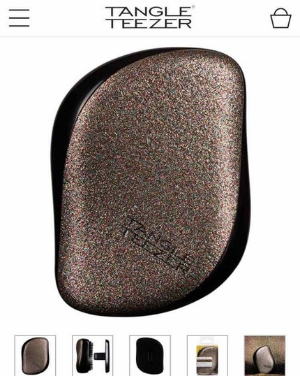 コンパクトスタイラー/TANGLE TEEZER/ヘアブラシを使ったクチコミ(1枚目)