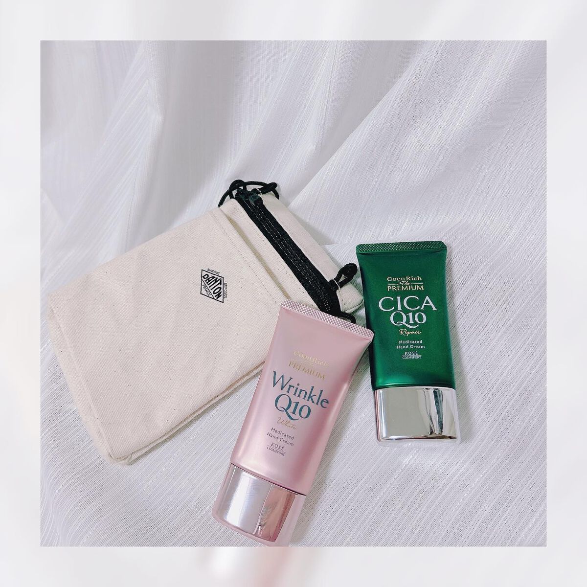 コエンリッチ ザ プレミアム 薬用ＣＩＣＡリペア ハンドクリーム/コエンリッチQ10/ハンドクリームを使ったクチコミ（1枚目）