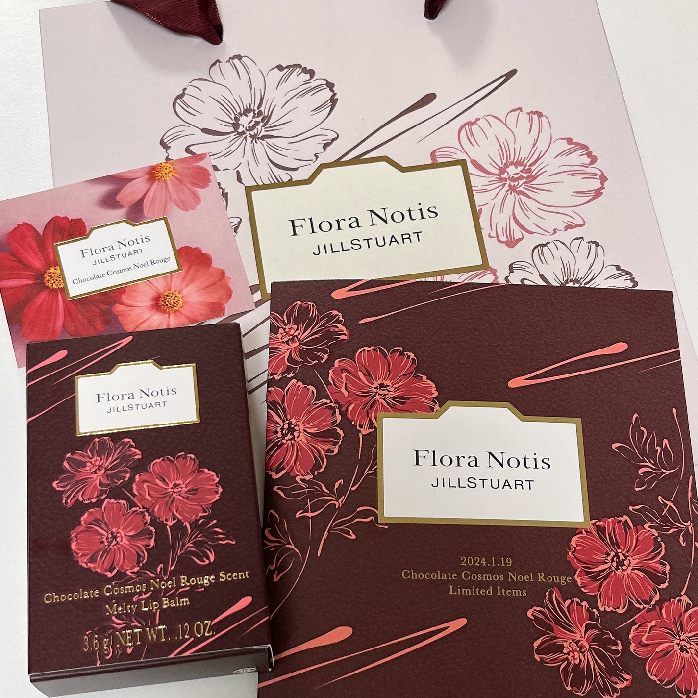 チョコレートコスモス ノエルルージュ メルティリップバーム/Flora Notis JILL STUART/リップバームを使ったクチコミ(8枚目)