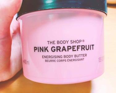 ボディバター ピンクグレープフルーツ/THE BODY SHOP/ボディクリームを使ったクチコミ（2枚目）