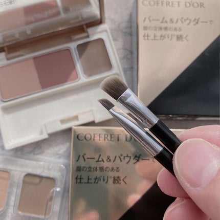 アイブロウキーパー/コフレドール/パウダーアイブロウを使ったクチコミ(4枚目)