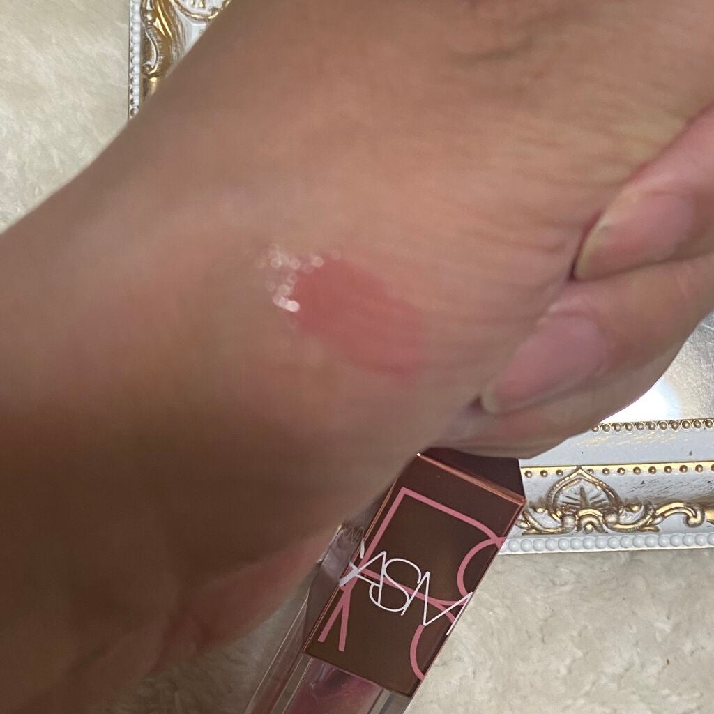 オイルインフューズド リップティント/NARS/リップティントを使ったクチコミ(3枚目)