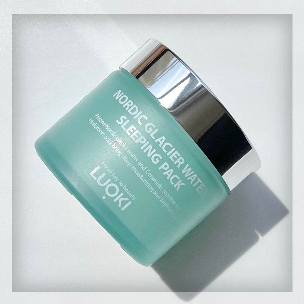 ノルディック氷河水スリーピングパック/LUOKI/フェイスクリームを使ったクチコミ(2枚目)