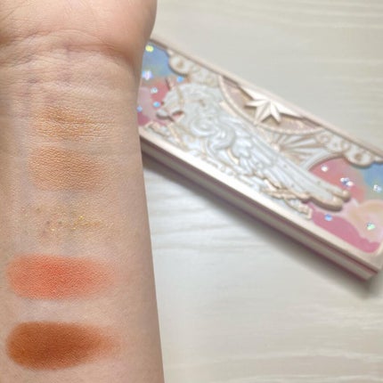 ユニコーンシリーズ アイシャドウパレット/FlowerKnows/アイシャドウパレットを使ったクチコミ(3枚目)