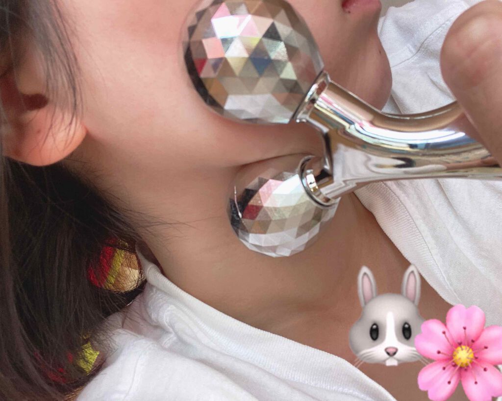 ゲルマミラーボール美容ローラーシャイン/ファイブスター/ボディローラーを使ったクチコミ（2枚目）