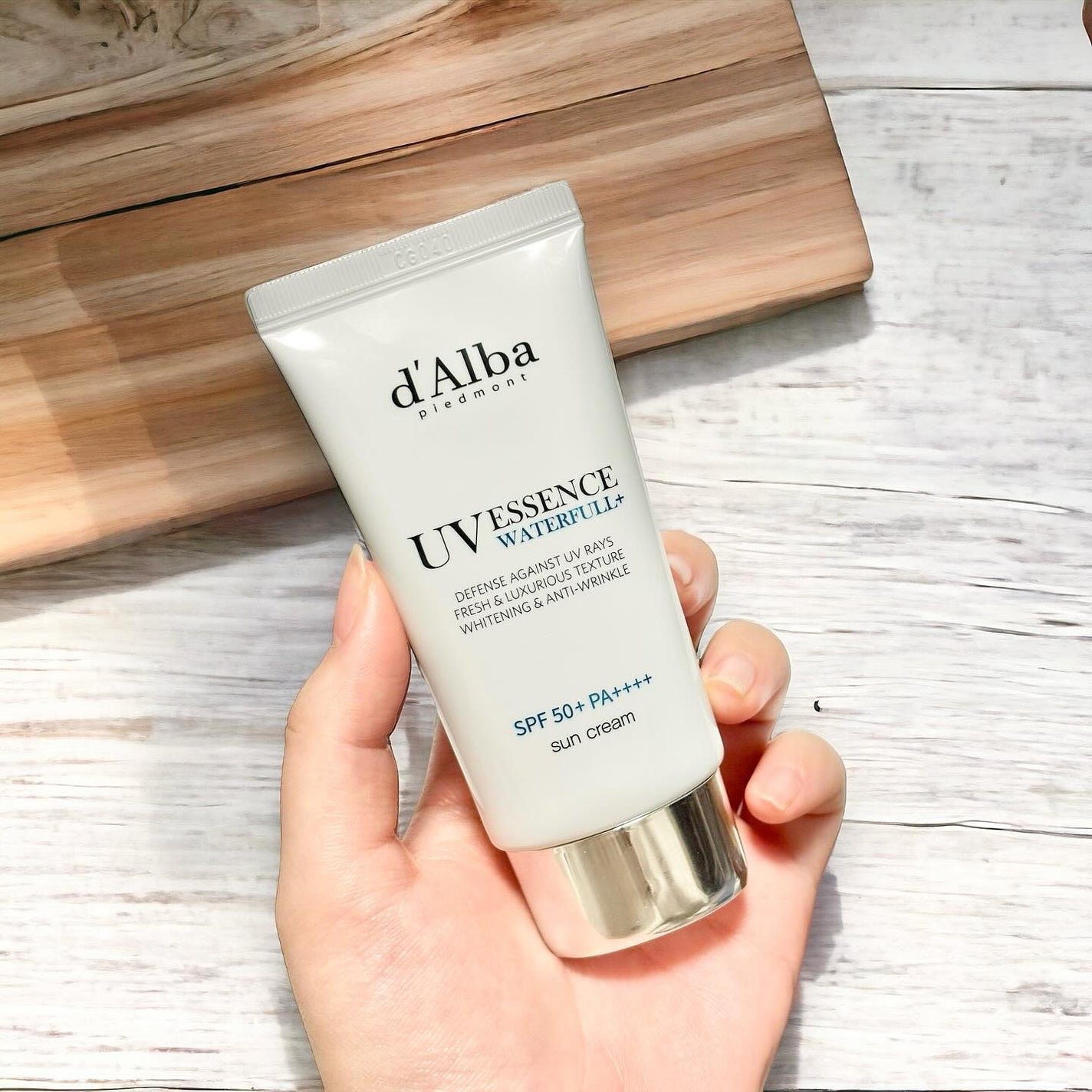 ダルバ ウォータフル エッセンス サンクリーム/ダルバ/日焼け止めクリームを使ったクチコミ(5枚目)