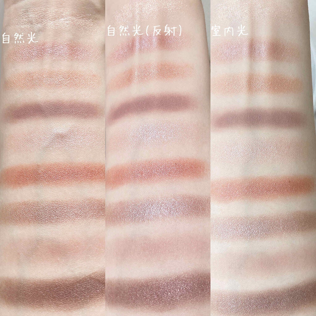 UR GLAM BLOOMING EYE COLOR PALETTE/U R GLAM/アイシャドウパレットを使ったクチコミ(2枚目)