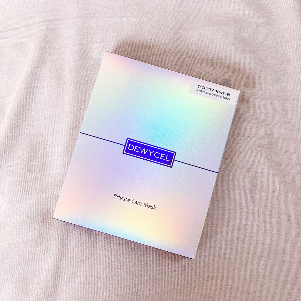 デュイセル プライベートケアマスク/DEWYCEL/シートマスク・パックを使ったクチコミ（1枚目）
