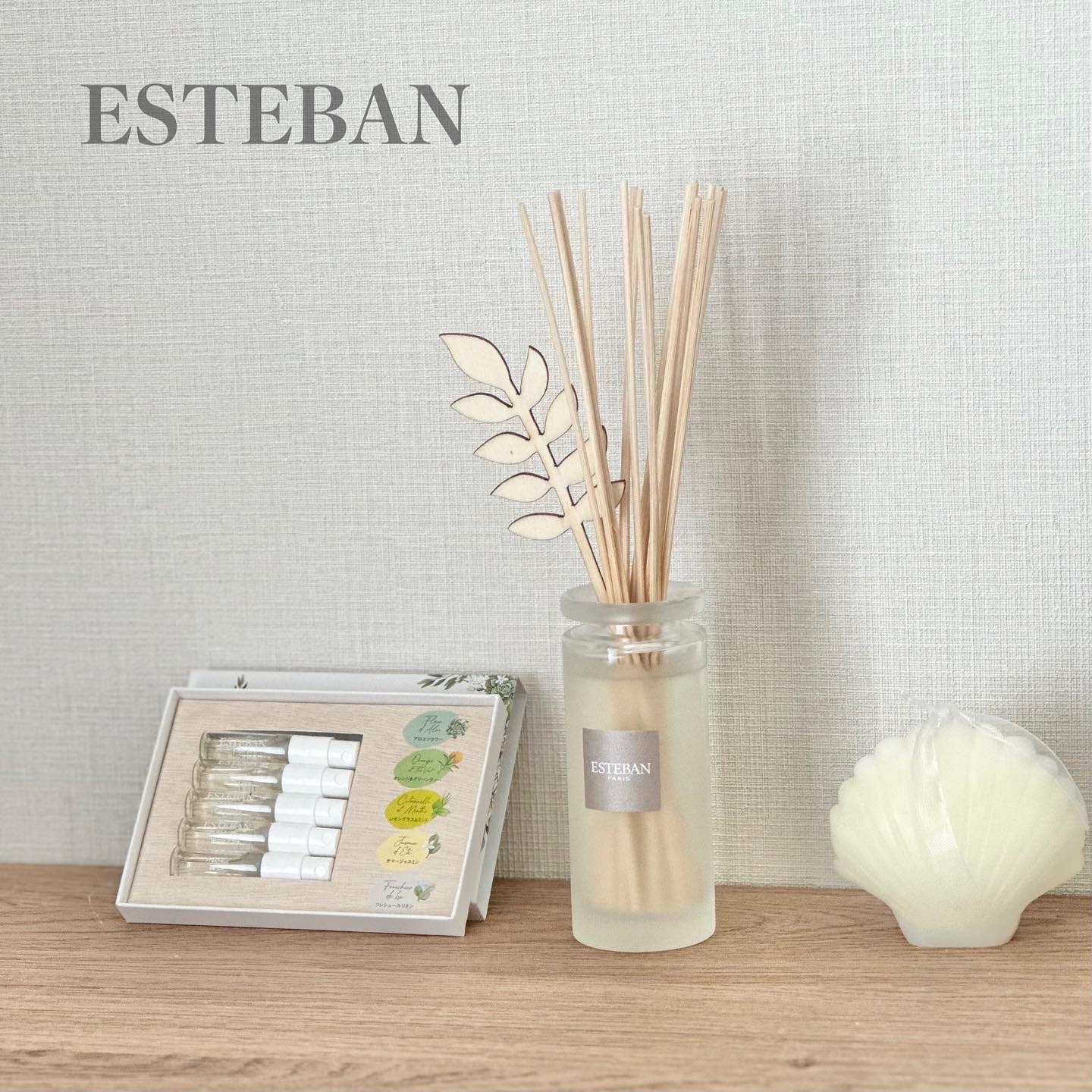 インテリアガーデン ナチュール ラタンブーケ ディフューザー /ESTEBAN/ルームフレグランスを使ったクチコミ（1枚目）