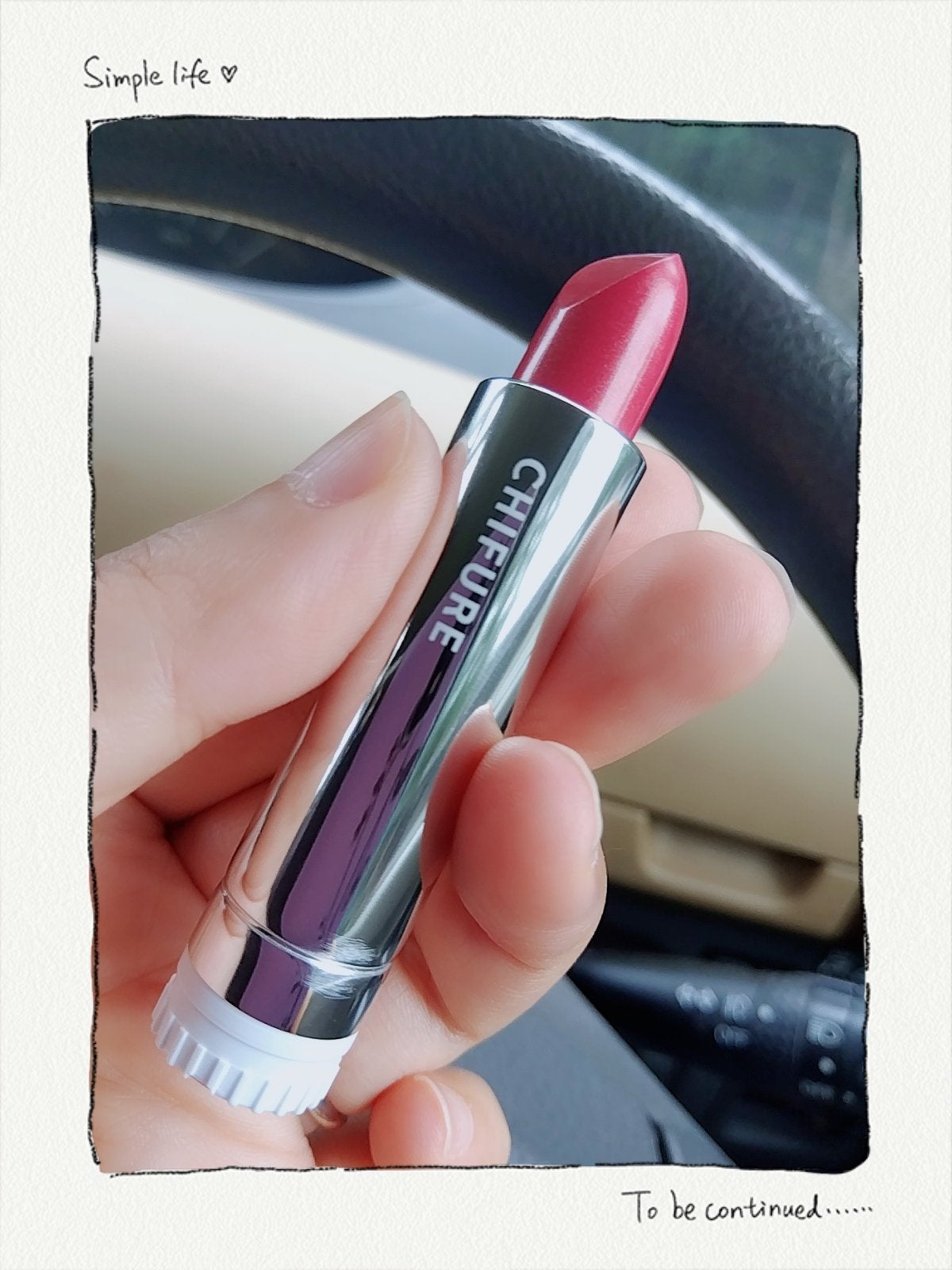 口紅(詰替用)/ちふれ/口紅を使ったクチコミ(2枚目)