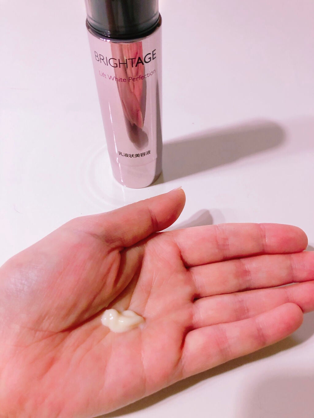 リフトホワイト パーフェクション/BRIGHTAGE/美容液を使ったクチコミ(2枚目)