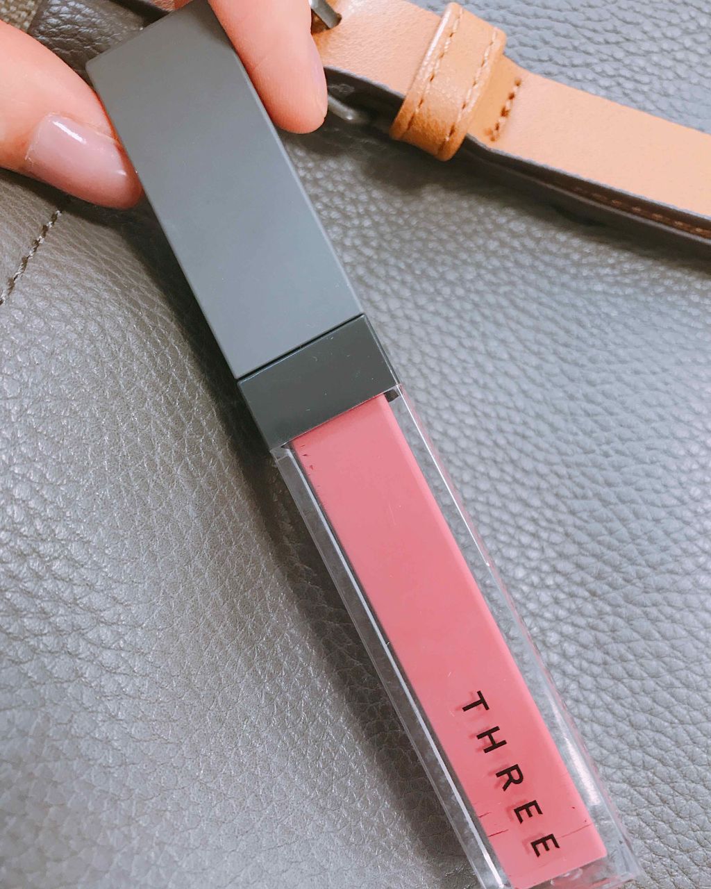 シマリング リップジャム/THREE/リップグロスを使ったクチコミ（1枚目）