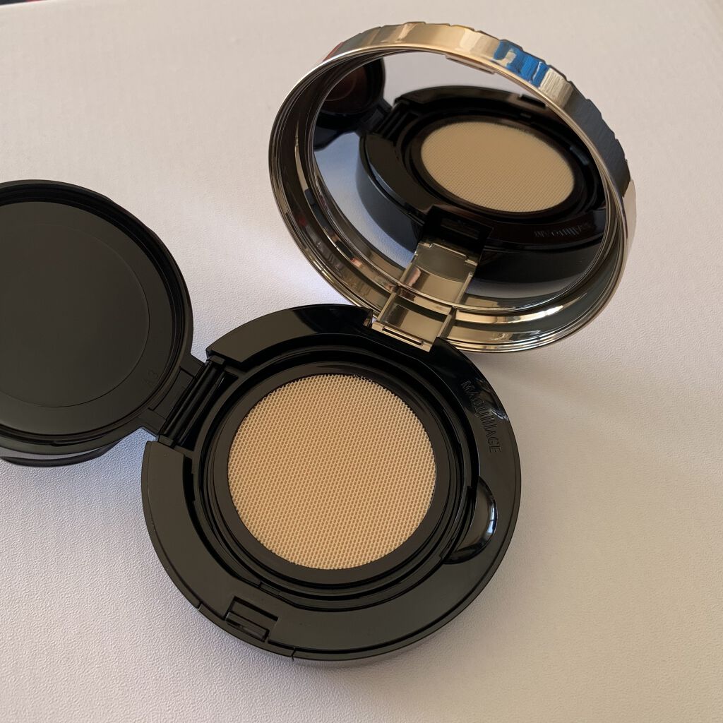 ドラマティックジェリーコンパクト 01 明るめ〜やや明るめの色/マキアージュ/クッションファンデーションを使ったクチコミ（2枚目）