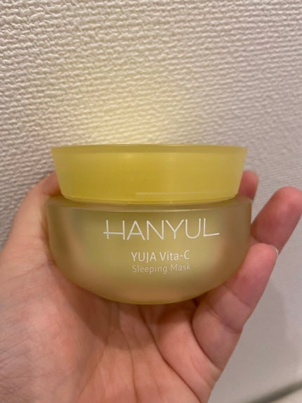 月光ゆず睡眠パック(旧バージョン)/HANYUL(ハンユル)/フェイスクリームを使ったクチコミ(3枚目)