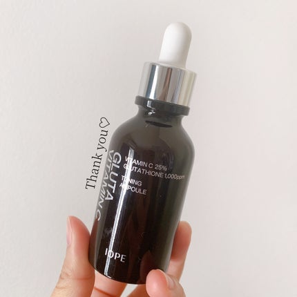 グルタ ビタミンC トーニング アンプル/IOPE/美容液を使ったクチコミ(1枚目)