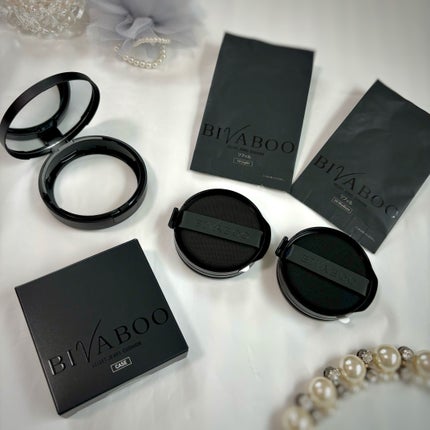 ベルベットジュエルクッション/BIVABOO/クッションファンデーションを使ったクチコミ(9枚目)