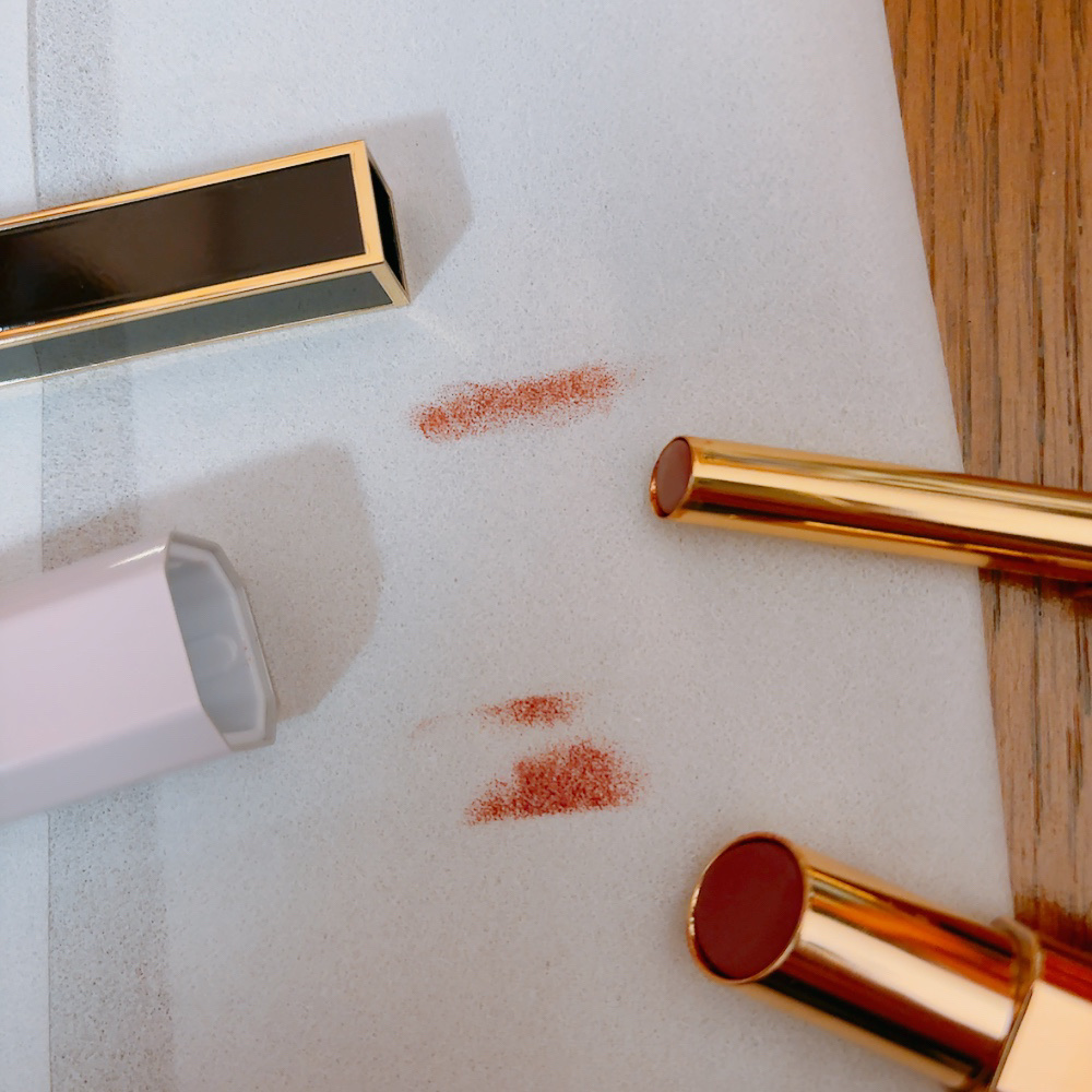 トーン カラー ブロッサム EX03（限定）/to/one/口紅を使ったクチコミ（2枚目）