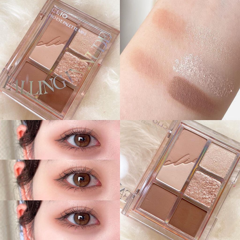 プロ アイパレット ミニ/CLIO/アイシャドウパレットを使ったクチコミ(5枚目)