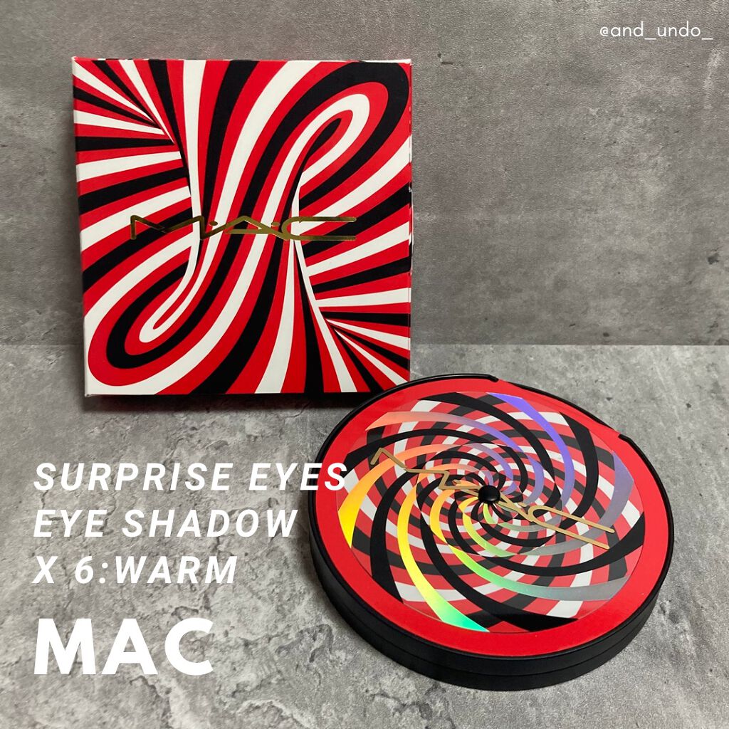 サプライズ アイズ アイシャドウ × 6 /M・A・C/アイシャドウパレットを使ったクチコミ(3枚目)