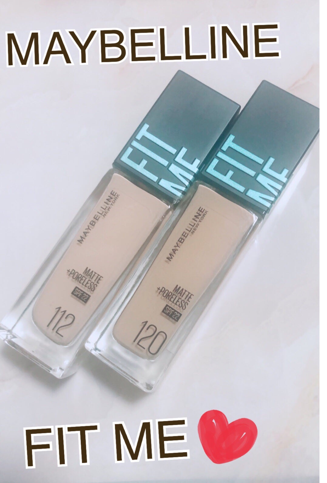 フィットミー リキッドファンデーション R/MAYBELLINE NEW YORK/リキッドファンデーションを使ったクチコミ(1枚目)
