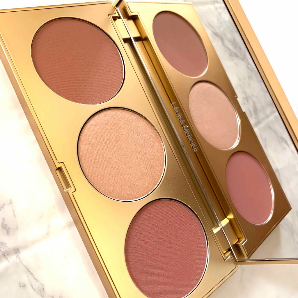 ボンジュール トーキョー フェイス アンド チーク パレット/ローラ メルシエ/パウダーチークを使ったクチコミ(2枚目)