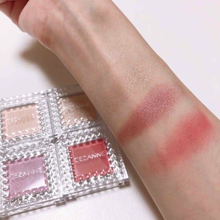 シングルカラーアイシャドウ/CEZANNE/単色アイシャドウを使ったクチコミ(4枚目)