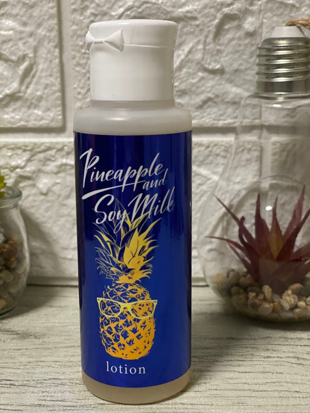 パイナップル豆乳ローション メンズ用/鈴木ハーブ研究所/化粧水を使ったクチコミ(3枚目)