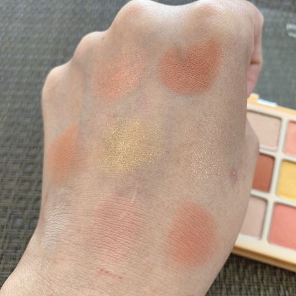 マテリアルカラーパレット/leur charme/アイシャドウパレットを使ったクチコミ(5枚目)