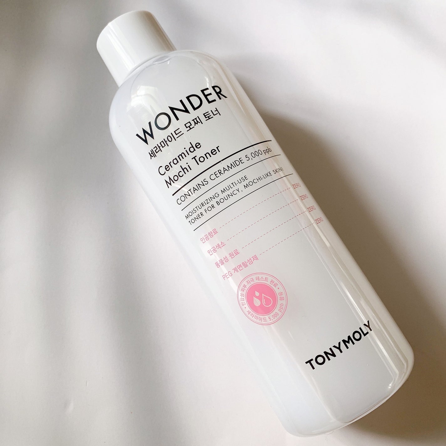 Wonder Ceramide Mochi Toner(トニーモリーワンダーCモチトナー)/TONYMOLY/化粧水を使ったクチコミ(1枚目)