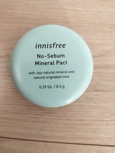 ノーセバム　ミネラルパクト　S/innisfree/プレストパウダーを使ったクチコミ（1枚目）