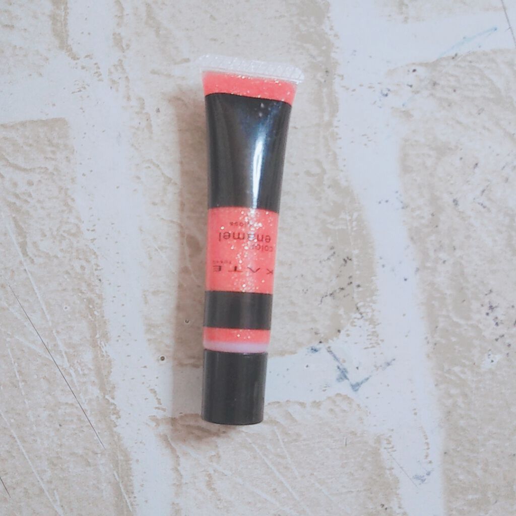 ピキビキ アートポップ エナメル ティント/TONYMOLY/リップティントを使ったクチコミ（3枚目）