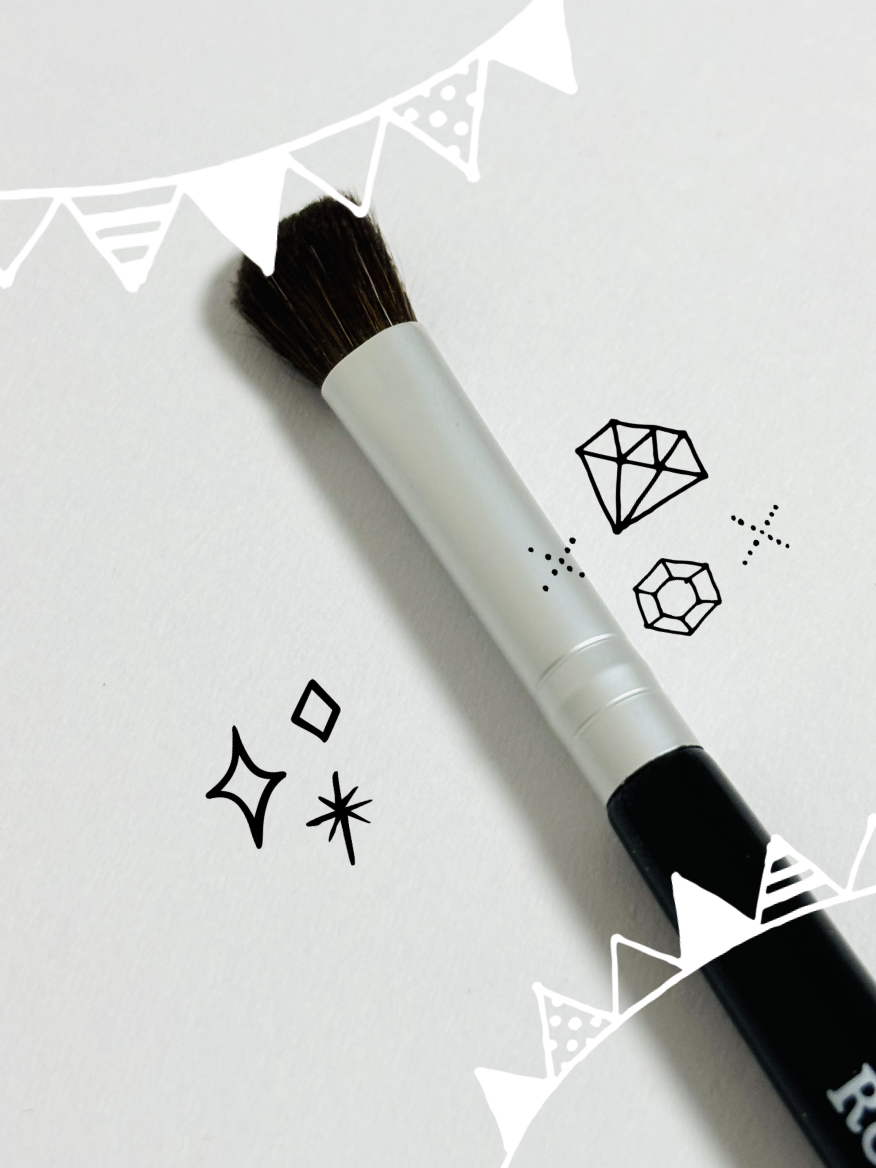 アイシャドウブラシセット/ロージーローザ/メイクブラシを使ったクチコミ（3枚目）